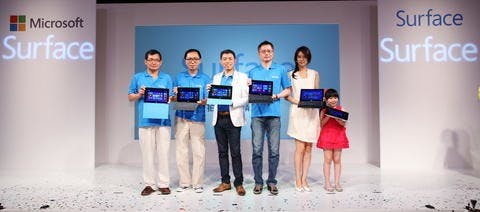 是微軟 Surface 在台正式開賣，價格雖不差但時間點似乎略晚...這篇文章的首圖