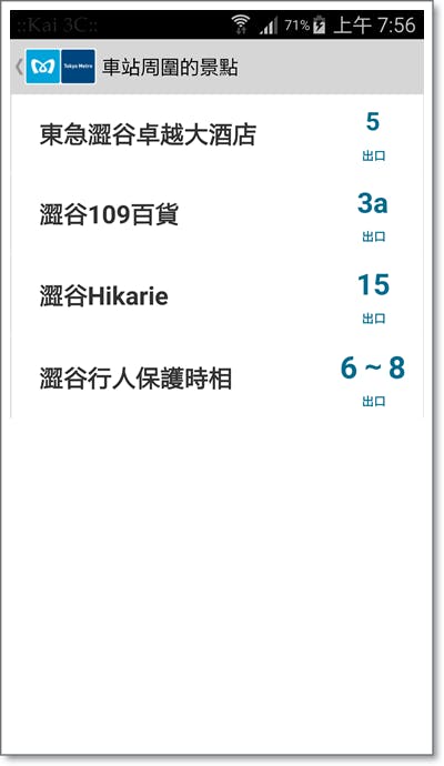 東京地鐵遊客乘車指南-5