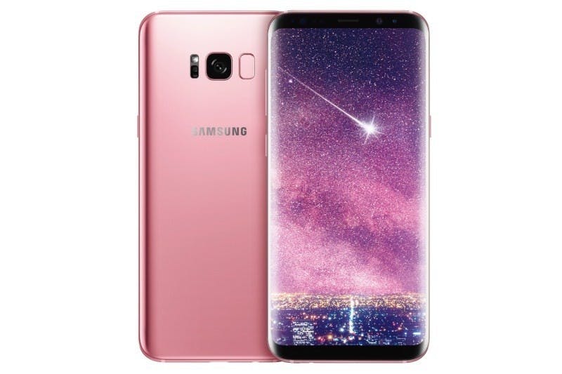是Sony Xperia XZ Premium、Samsung Galaxy S8+在台分別推出鏡粉、瑰蜜粉配色這篇文章的首圖
