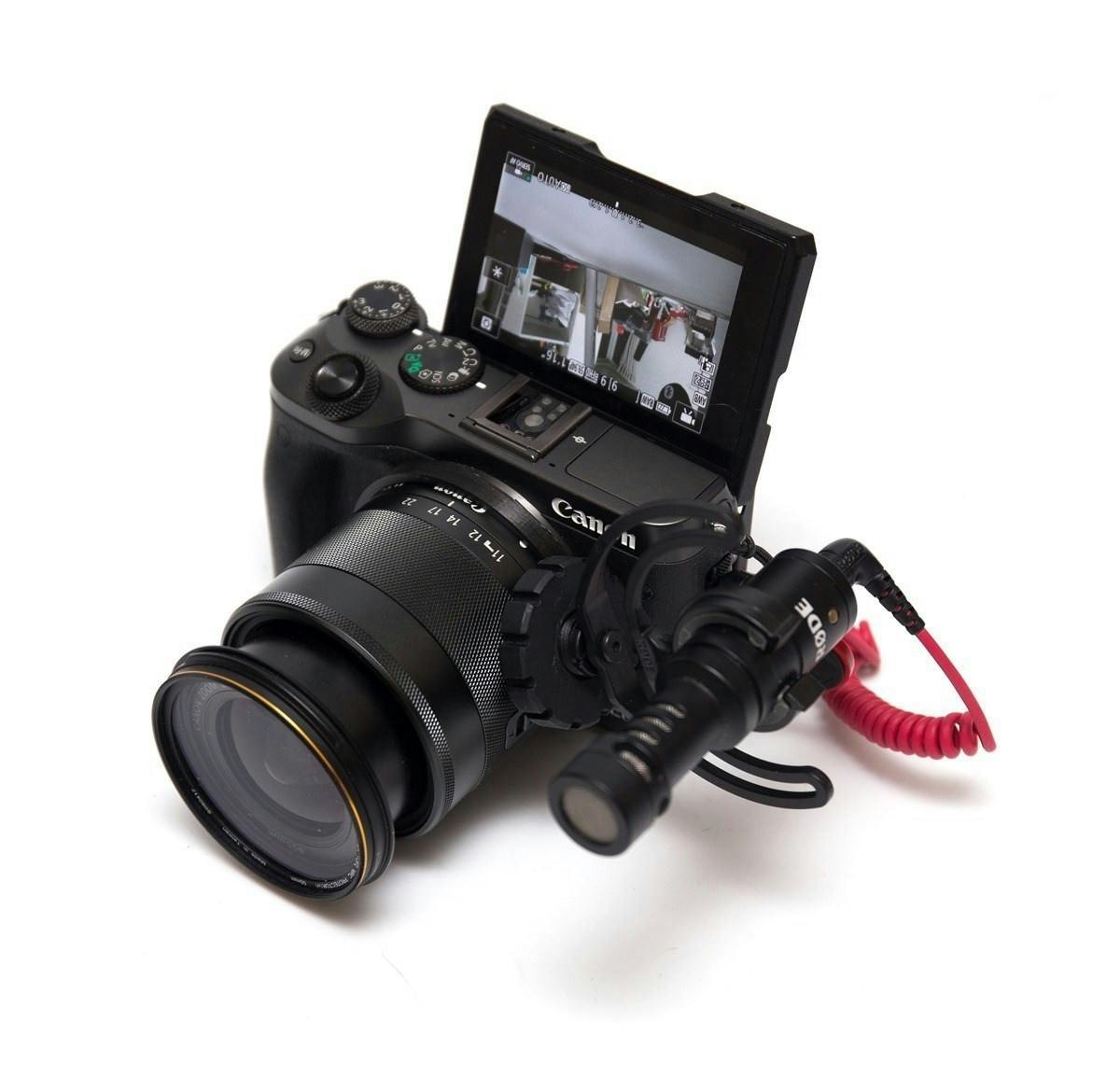 Canon EOS M6 外接麥克風解決方案 (3D 列印鏡頭熱靴座) @3C 達人廖阿輝