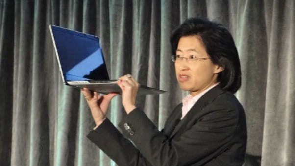 是AMD Ultrathin Notebook 展示機僅 18mm 厚，確定搭載 Trinity這篇文章的首圖