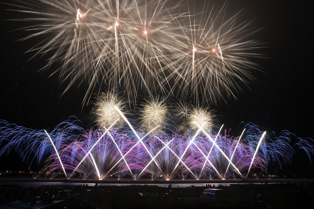 Oigawa Fireworks Display Finale (1)