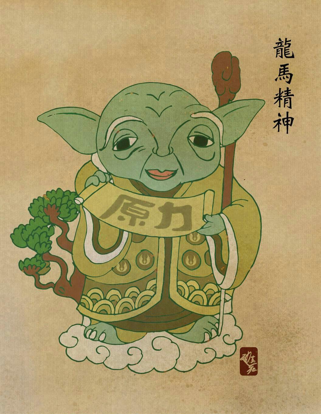 是當 Star Wars 星際大戰中的角色遇上了中國新年這篇文章的首圖