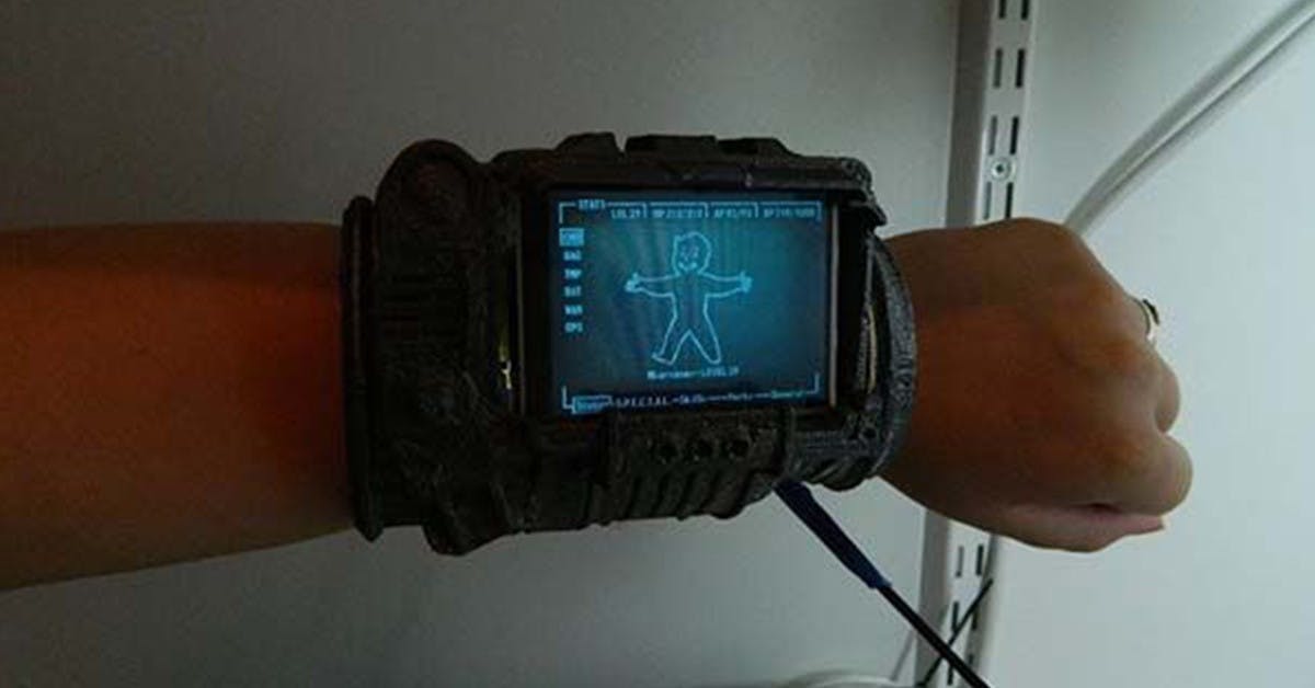 是製作過程全面公開！用 3D 列印機自製《Fallout》PipBoy 3000這篇文章的首圖