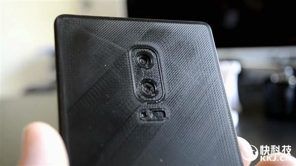 三星Note 8概念機3D列印版亮相:屏幕更大、後置雙攝
