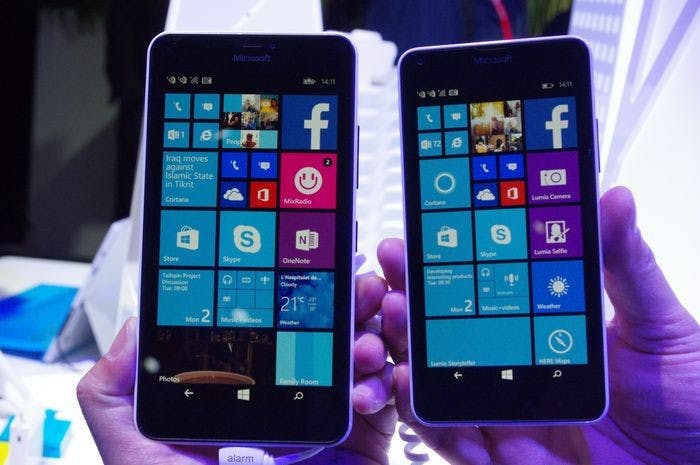 是MWC 2015 ：微軟發表兩款中階機種 Lumia 640 以及 Lumia 640XL這篇文章的首圖