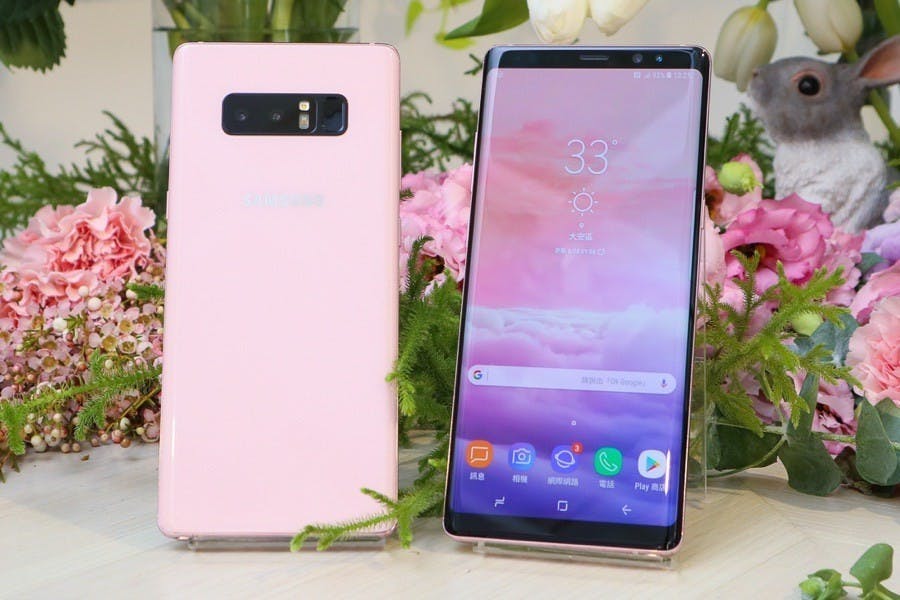 是動眼看／限定版三星Galaxy Note 8「星紗粉」粉嫩超吸妹這篇文章的首圖