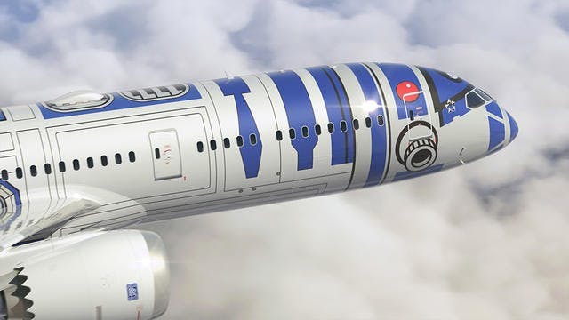 是星戰迷你怎能錯過搭全日空的機會？全日空宣布將推出 R2-D2 彩繪機計畫這篇文章的首圖