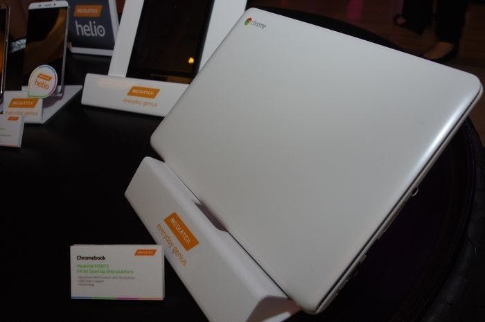 是Computex 2015 ：強調設計彈性，聯發科展出基於平板晶片 MT8173 之 Chromebook 參考設計這篇文章的首圖