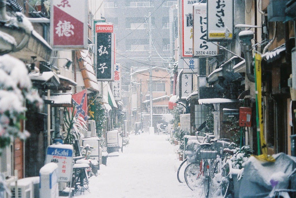 2014年雪の日