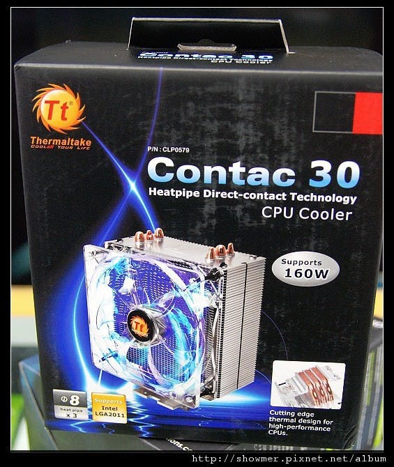 是改進扣件...升級再出發的千元散熱器 Thermaltake Contac 30這篇文章的首圖
