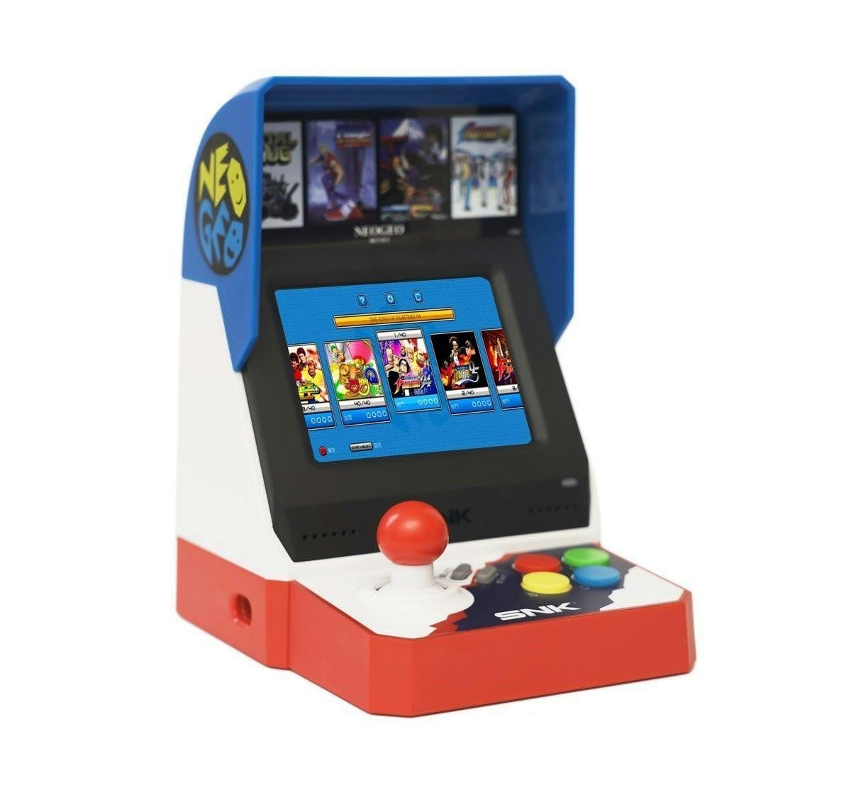 SNK NEOGEO Mini 開箱(日本版)格鬥天王 / 越南大戰 / 侍魂 / 餓狼傳說 內建 40 款遊戲爽爽玩! @3C 達人廖阿輝