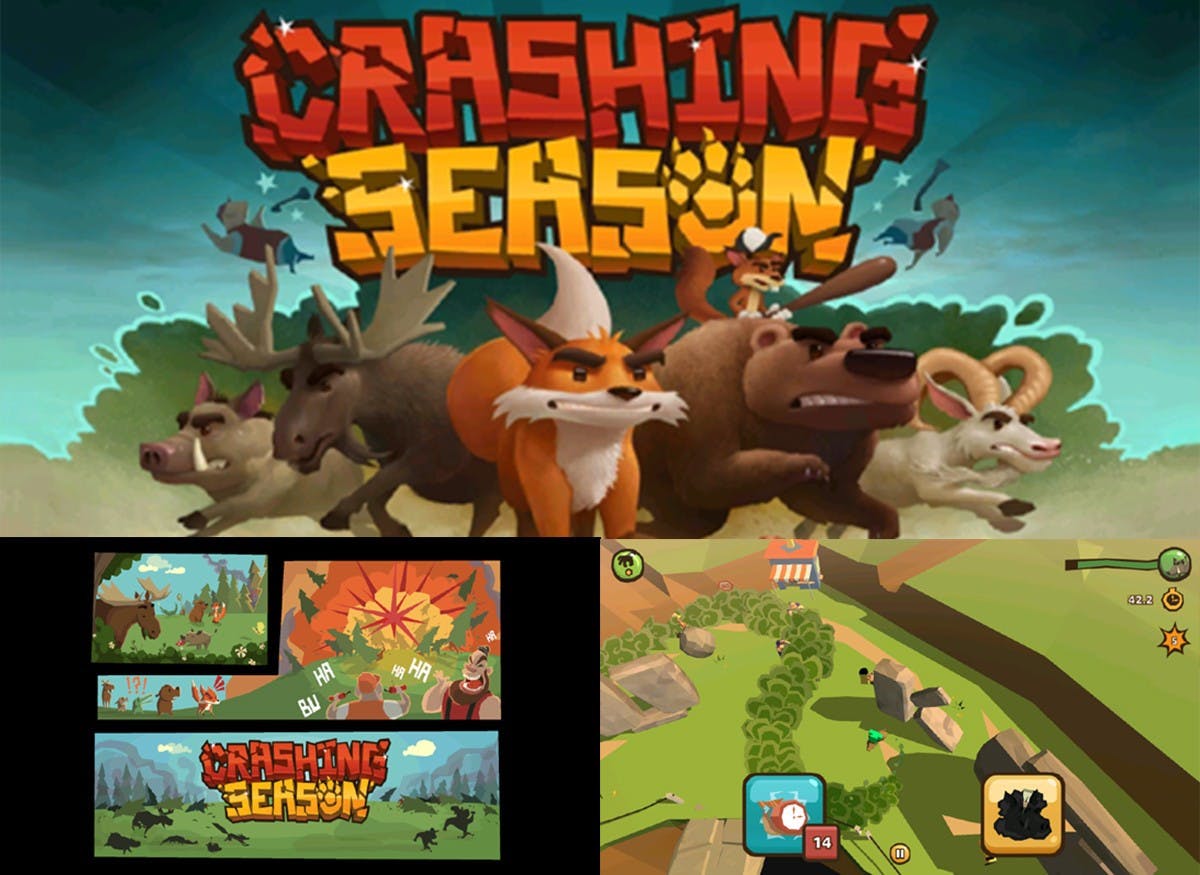 是《Crashing Season》橫衝直撞崩潰了，給予迎頭痛擊的季節！這篇文章的首圖