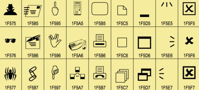 是Unicode Standard 7.0 部份顏文字公佈這篇文章的首圖
