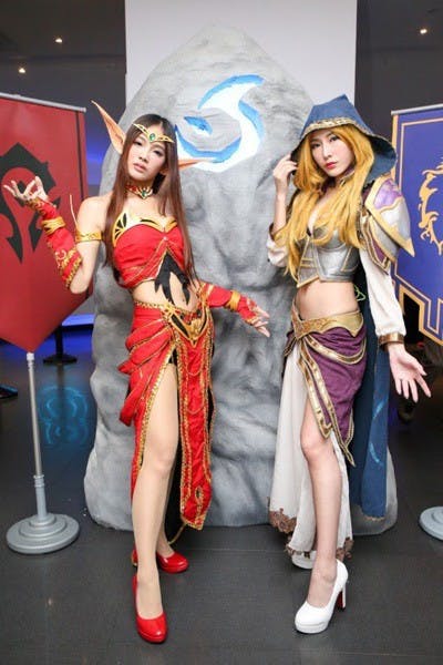 Coser 血精靈牧師&人類法師 (2)_resize