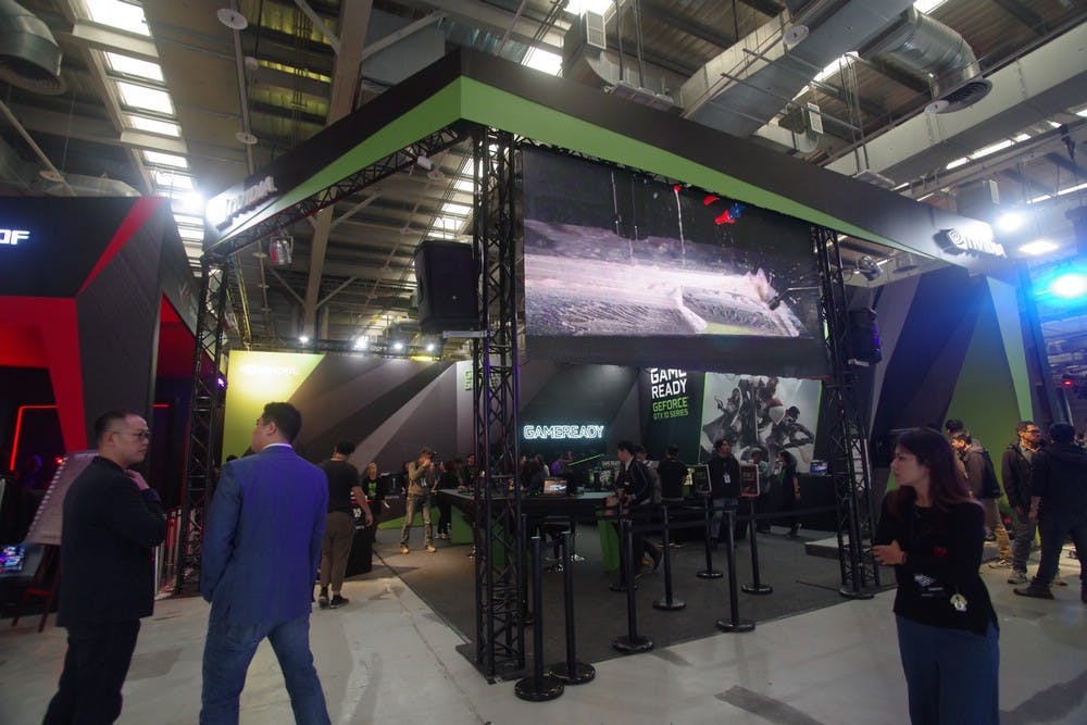 是窺探天命、解放原力， NVIDIA WirForce 攤位讓玩家感受滿滿的 GeForce 威能這篇文章的首圖