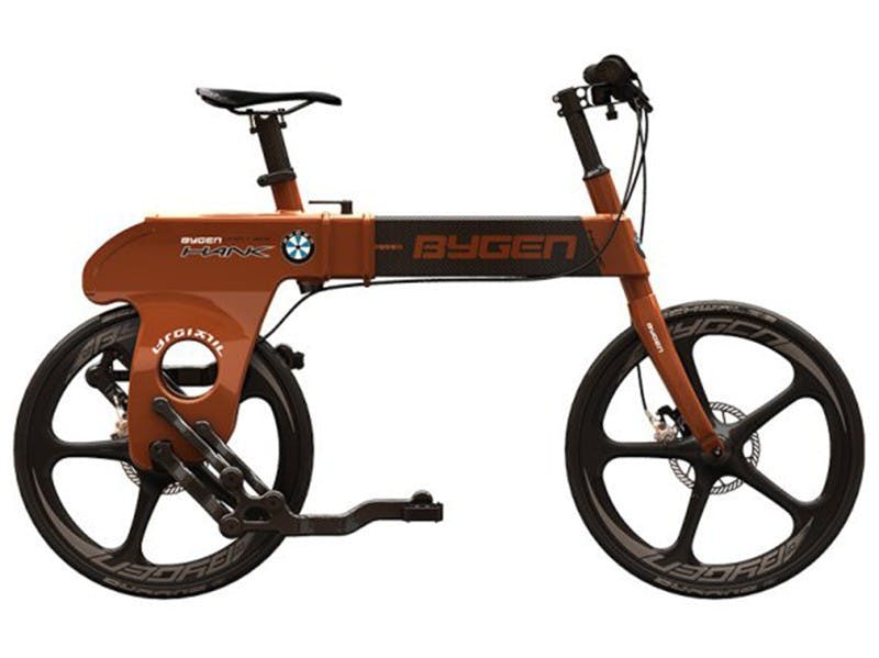 是重新動力系統 韓國 Bygen Hank 摺合式單車登場這篇文章的首圖