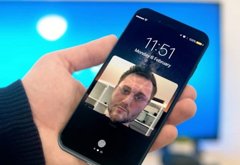 iPhone-8-Face recognition