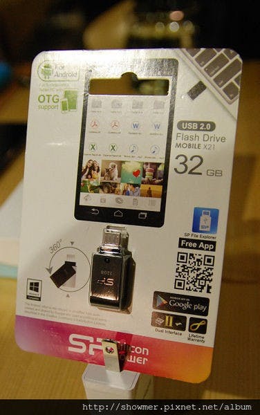 是免費提供檔案管理 APP 的 SP 廣潁 32GB OTG USB2.0 隨身碟 X21 開箱小試這篇文章的首圖