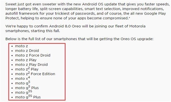 是你的手機有份嗎？Moto公布可升級Android 8.0手機名單：一共12款機型！這篇文章的首圖