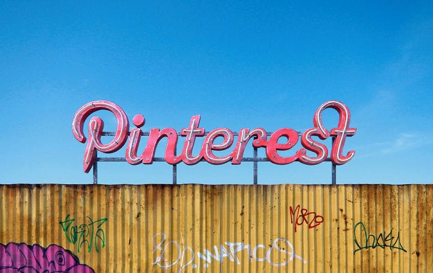 這是pinterest