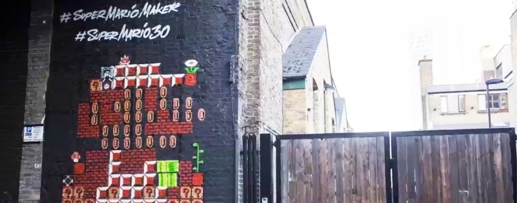 是30歲生日快樂！英國任天堂在倫敦Shoreditch打造一座「瑪利歐之牆」為他慶生這篇文章的首圖