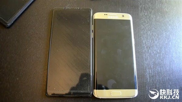 三星Note 8概念機3D列印版亮相:屏幕更大、後置雙攝