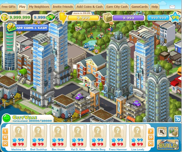 是Zynga推出3D引擎城市建設遊戲《CityVille》預計年底前上線這篇文章的首圖