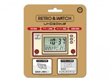 是懷念古早掌上型電玩的時光嗎？那來看看這個電子時鐘吧這篇文章的首圖