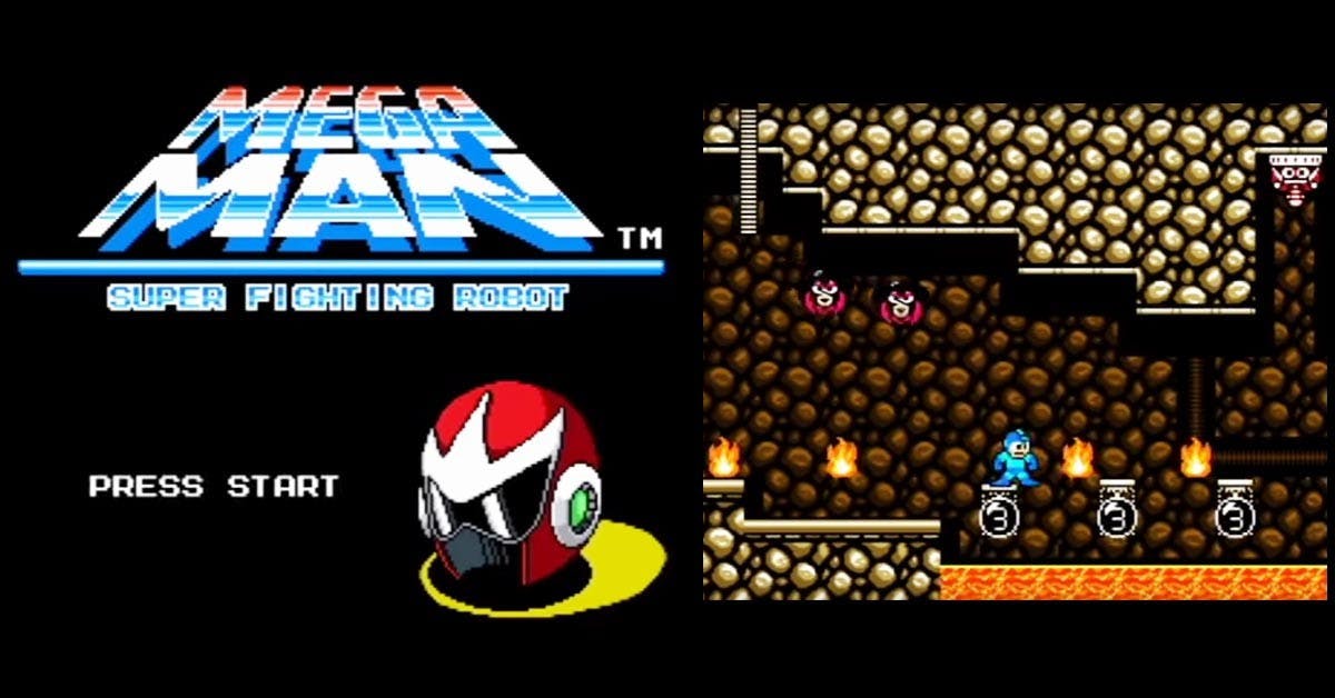 是同人版8位元洛克人作品“Mega Man: Super Fighting Robot”在PC上發佈這篇文章的首圖