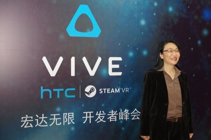 是HTC 王雪紅： 2016 將是虛擬實境元年，盼 HTC 能助台灣開發者實現其創意這篇文章的首圖