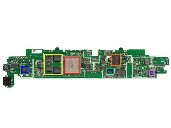 是Microsoft Surface 也被 iFixit 拆光，不知 TF600 肚子裡是否也類似這樣？這篇文章的首圖