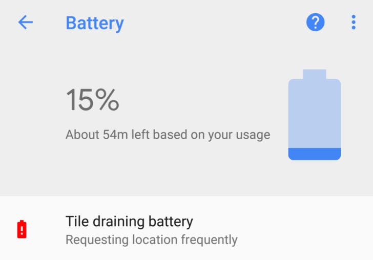 是快速找出耗電的元兇！ Android 8.1 將提醒耗電程式的功能當成標配這篇文章的首圖