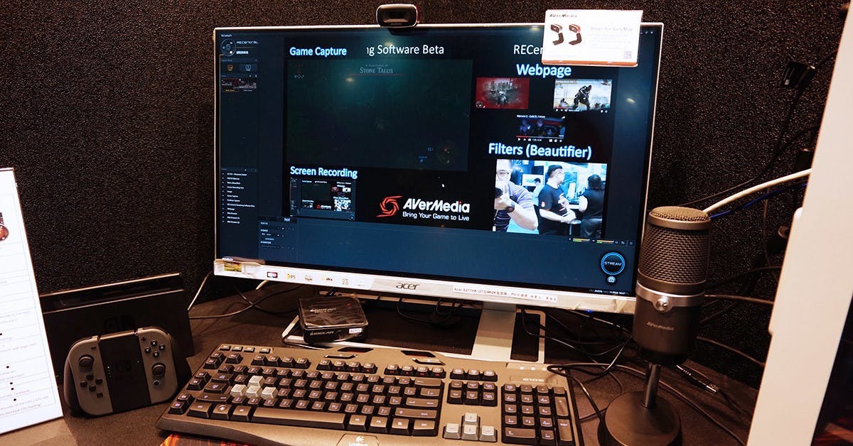 是Computex 2017：想搞實況找圓剛 麥克風、Webcam和擷取卡一次到位這篇文章的首圖