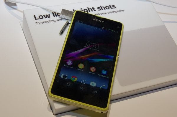 是Sony Mobile 預計於二月推出 Xperia Z1 Compact ,為 Sony 在台首款 LTE 機種這篇文章的首圖