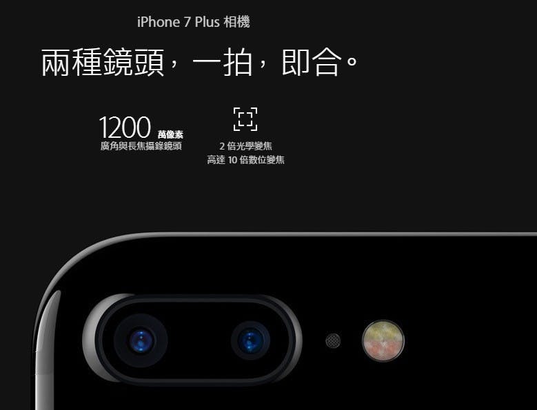 是iPhone 7 Plus 採用雙主相機設計並稱為光學變焦，不過雙主相機設計其實有很多種組合與用法...這篇文章的首圖