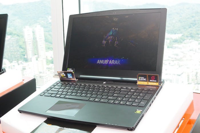 是Computex 2015 ：內建圓剛技術的直播功能的 NVIDIA G-Sync 電競筆電， Aorus 展出雙 GTX 965M 電競筆電 X5這篇文章的首圖