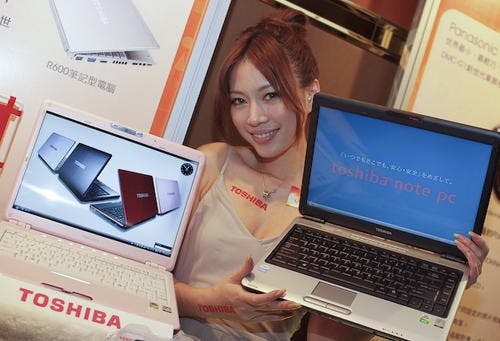 你拍攝的 2008年資訊月魂動記者會。