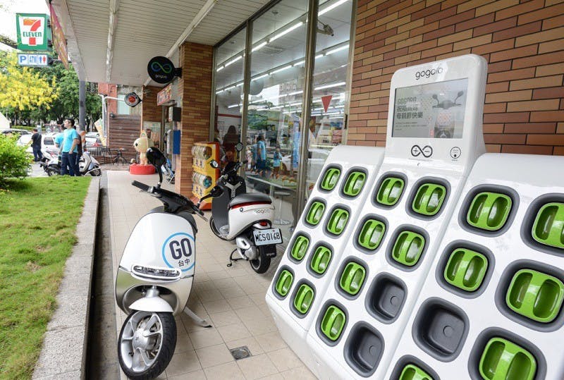 Gogoro 與7-ELEVEN 於臺中合作超過四個電池交換站 貼近車主便利生活圈_resize