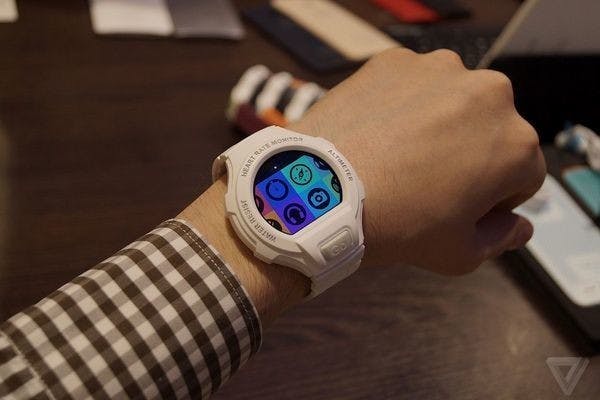我不是G-SHOCK:ALCATEL 阿爾卡特 發布 三防智能手錶Go Watch