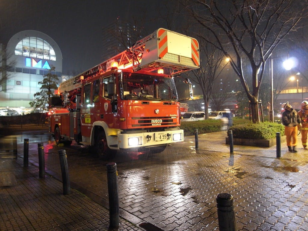 火事?