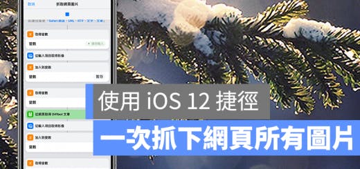 iPhone 下載網頁圖片 全部