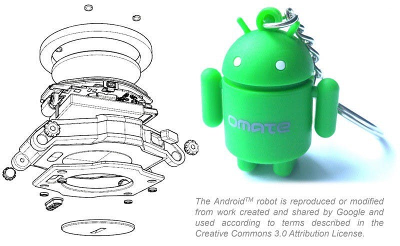 Omate Rise Dev_Droidman Keychain_resize