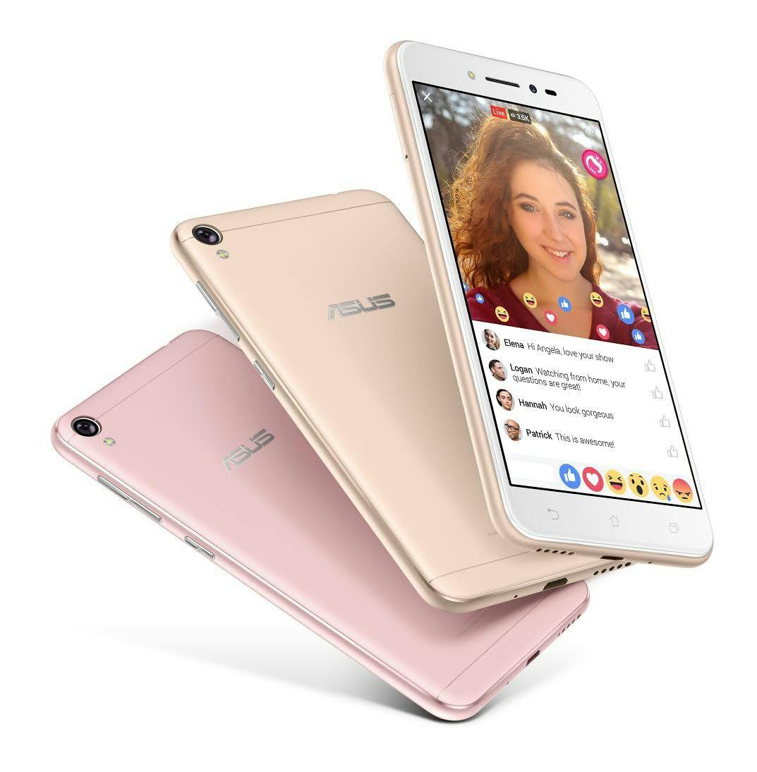 是主打美顏直播，華碩推出具柔光 LED 補光燈與美顏 app 的 ZenFone Live這篇文章的首圖