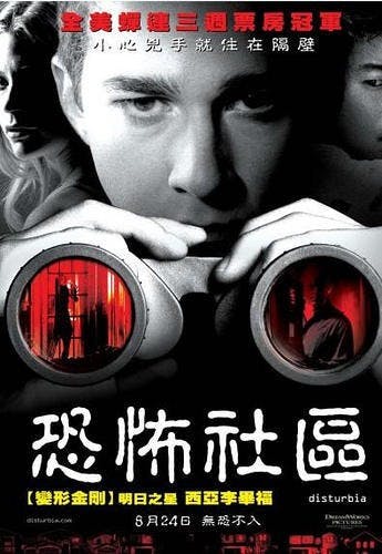 是片名翻譯：恐怖社區 (陸譯：後窗驚魂)這篇文章的首圖