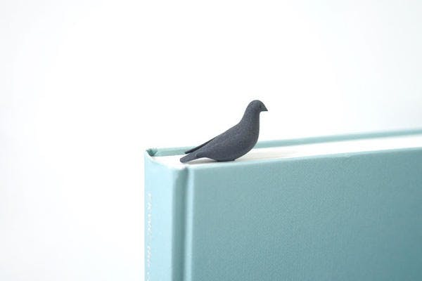 是3D列印立體書籤，鴿子優美體態一體成形！這篇文章的首圖