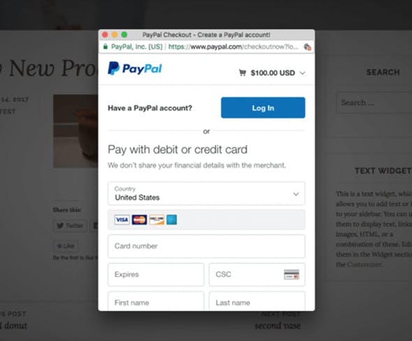 是WordPress 與 PayPal 合作推出一鍵付款按鈕，輕鬆在網站/部落格上販售商品這篇文章的首圖