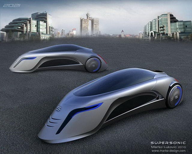 是極科幻的未來概念車　Supersonic Car這篇文章的首圖