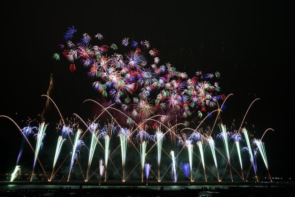 Oigawa Fireworks Display Finale (2)