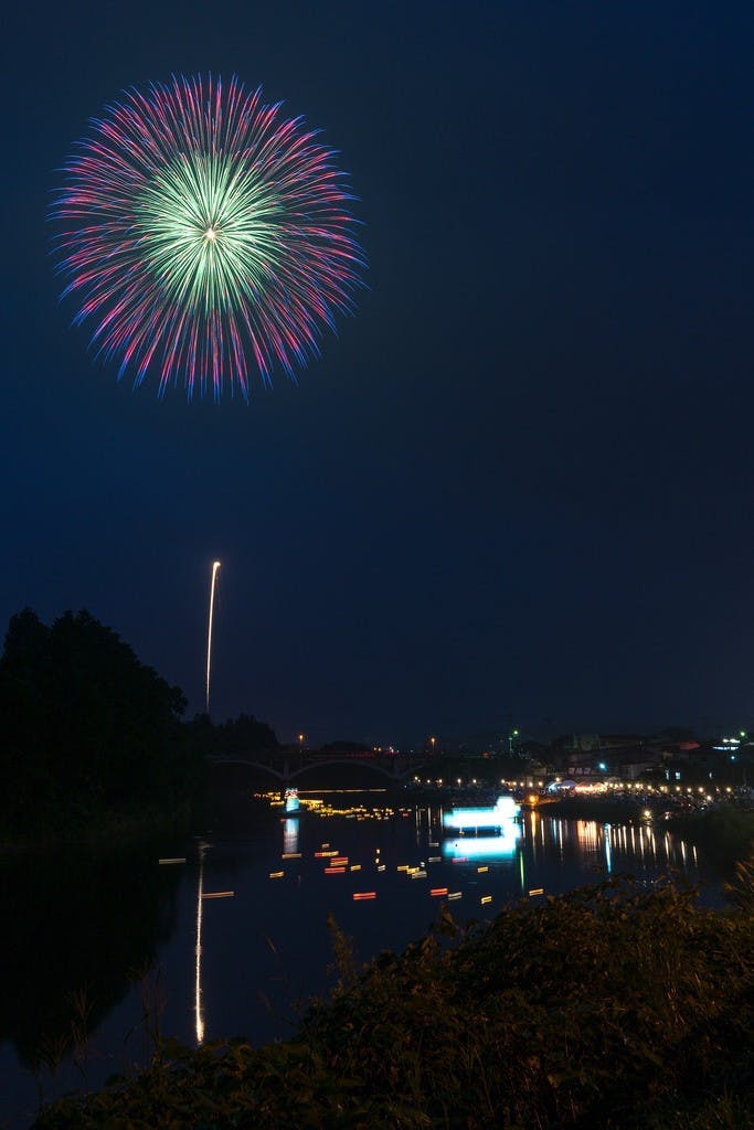 Mogamigawa River Fireworks